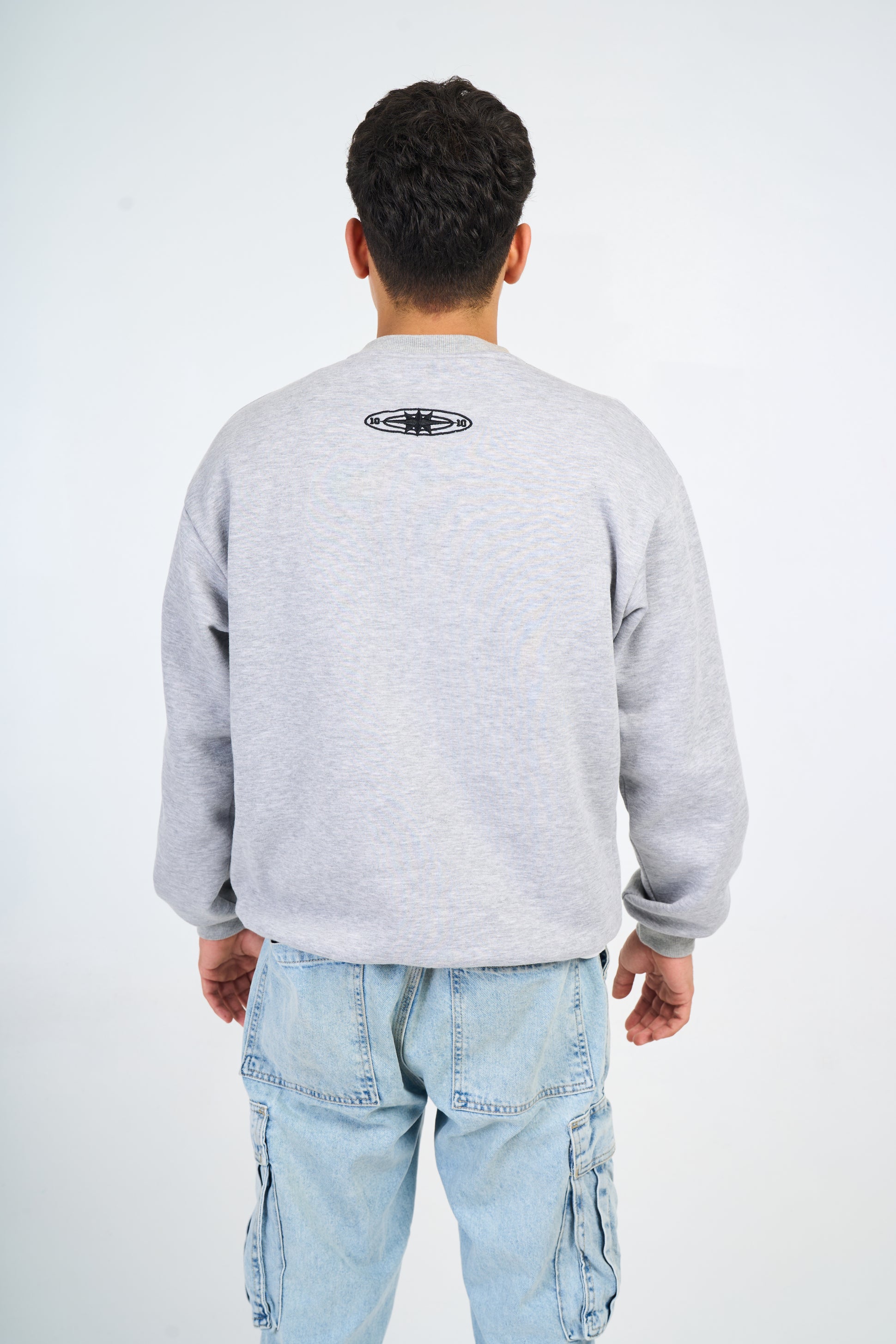 VOICES INSIDE GREY 1010 CREWNECK